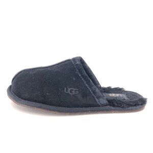 UGG Pearle Black Suede Winter Slippers 6
